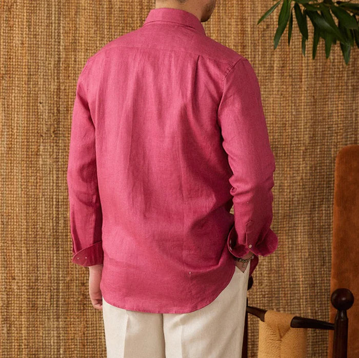 Cannes 120 Lea Premium Linen Shirt – Italian Vega®