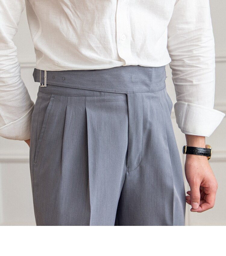 Classic Buckle Gurkha Pants by Italian Vega™