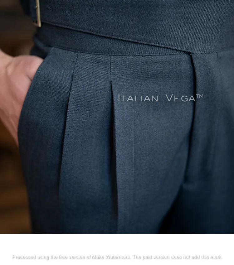 Classic Buckle Gurkha Pants by ITALIAN VEGA®