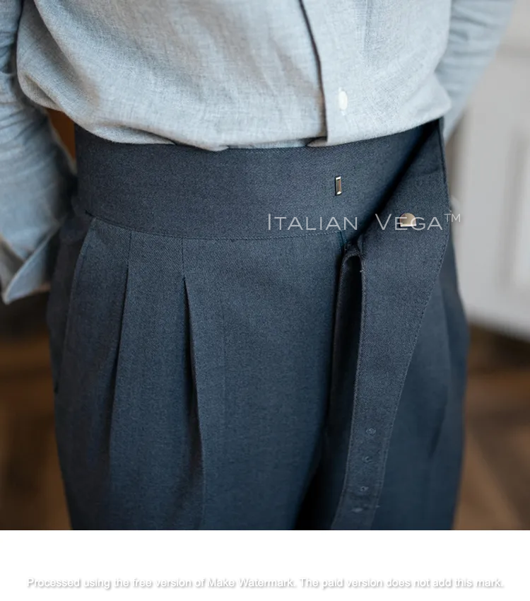 Classic Buckle Gurkha Pants by ITALIAN VEGA®