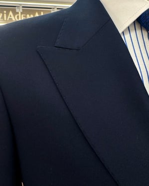 Carbon Blue Double Breasted 2 Piece Suit by Italian Vega®