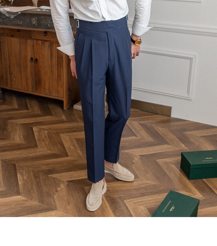 Classic Buckle Gurkha Pants by ITALIAN VEGA®