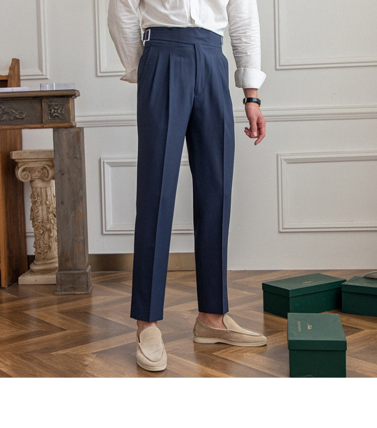 Classic Buckle Gurkha Pants by ITALIAN VEGA®