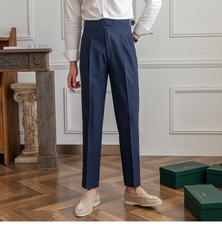 Classic Buckle Gurkha Pants by ITALIAN VEGA®