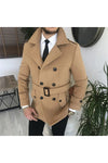 Arctic Camel Double Breasted Coat