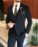 ITALIAN STYLE SLIM FIT MEN'S SUIT CHARADE