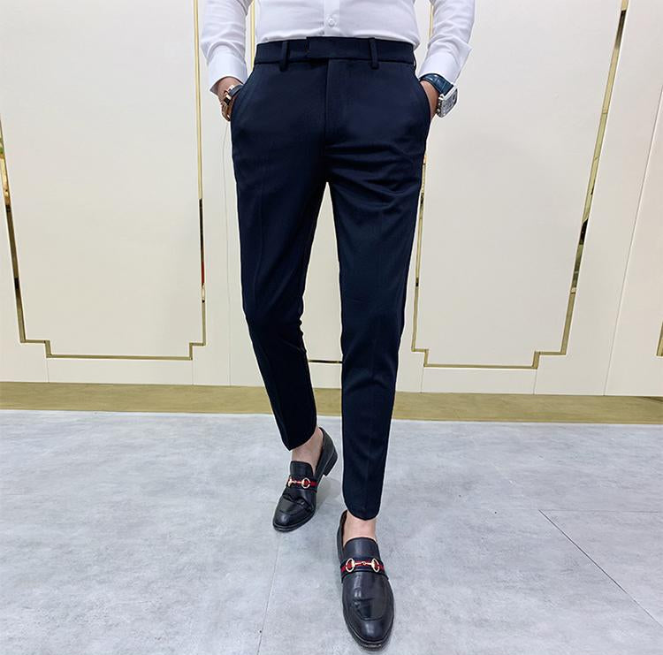 Italian Vega Royal Navy Trouser Slim Fit | ITALIAN VEGA®